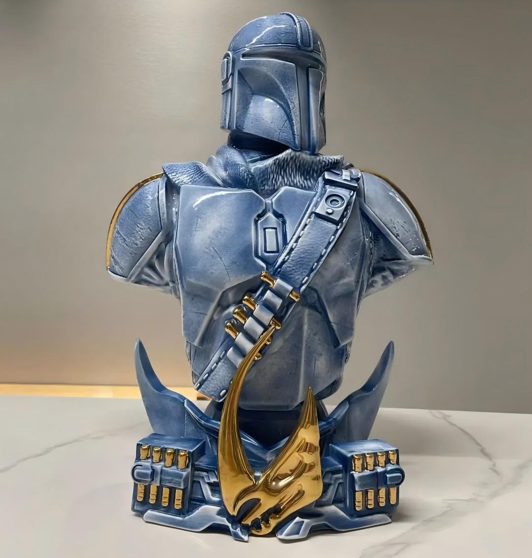 The Mandalorian Ceramic Statue